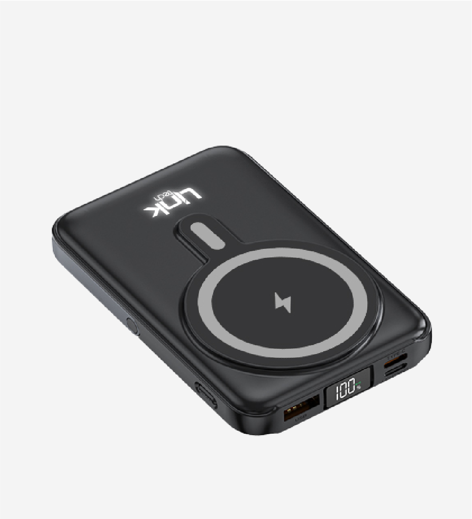 WF27 Strong 10000 mAh 15W Wireless Power Bank With 4 in 1 self cable - 2