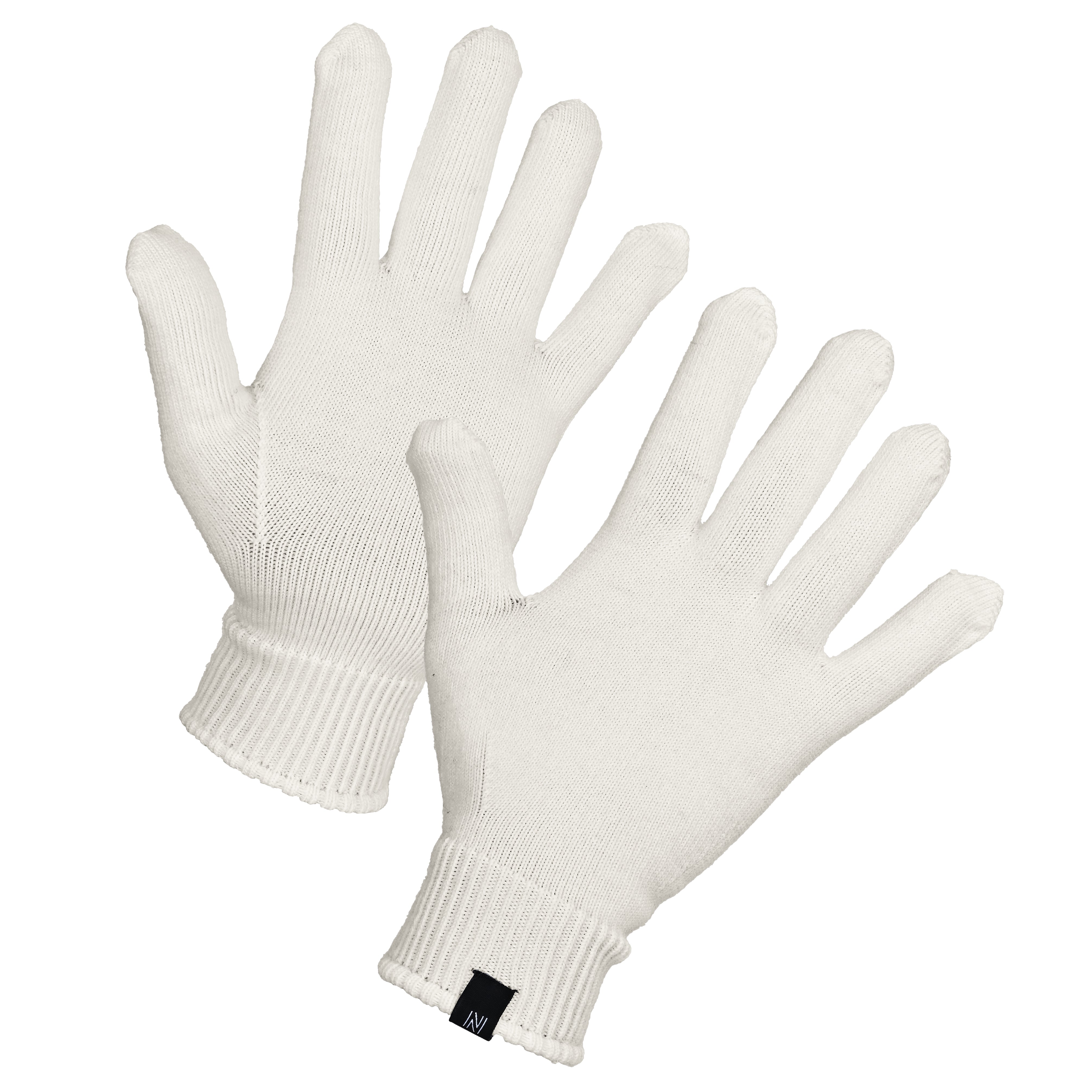 Winter Set %70 Merino Yünü Termal Bere Boyunluk ve Eldiven 3'lü Kış Seti - Ekru - 9