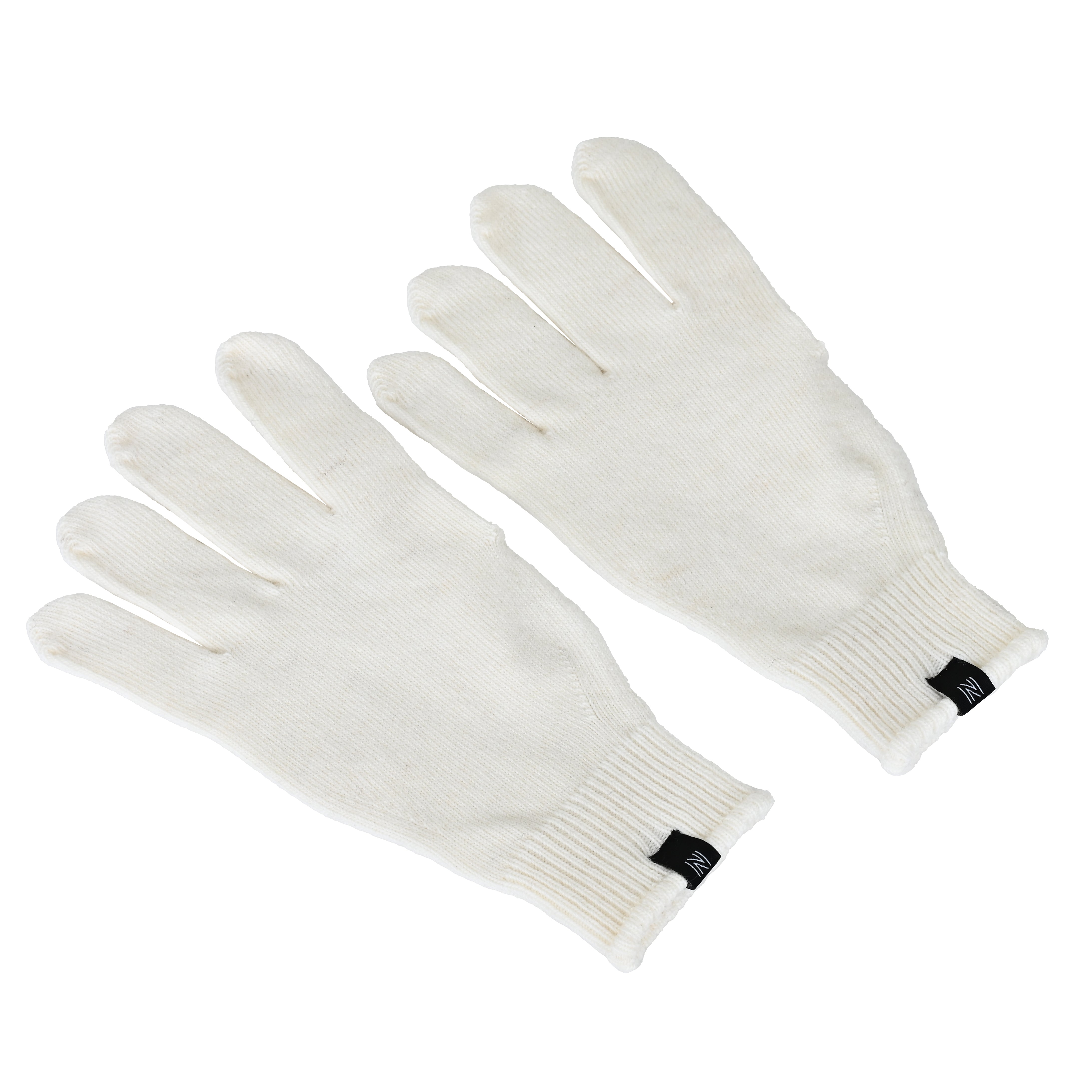 Winter Set %70 Merino Yünü Termal Bere Boyunluk ve Eldiven 3'lü Kış Seti - Ekru - 10