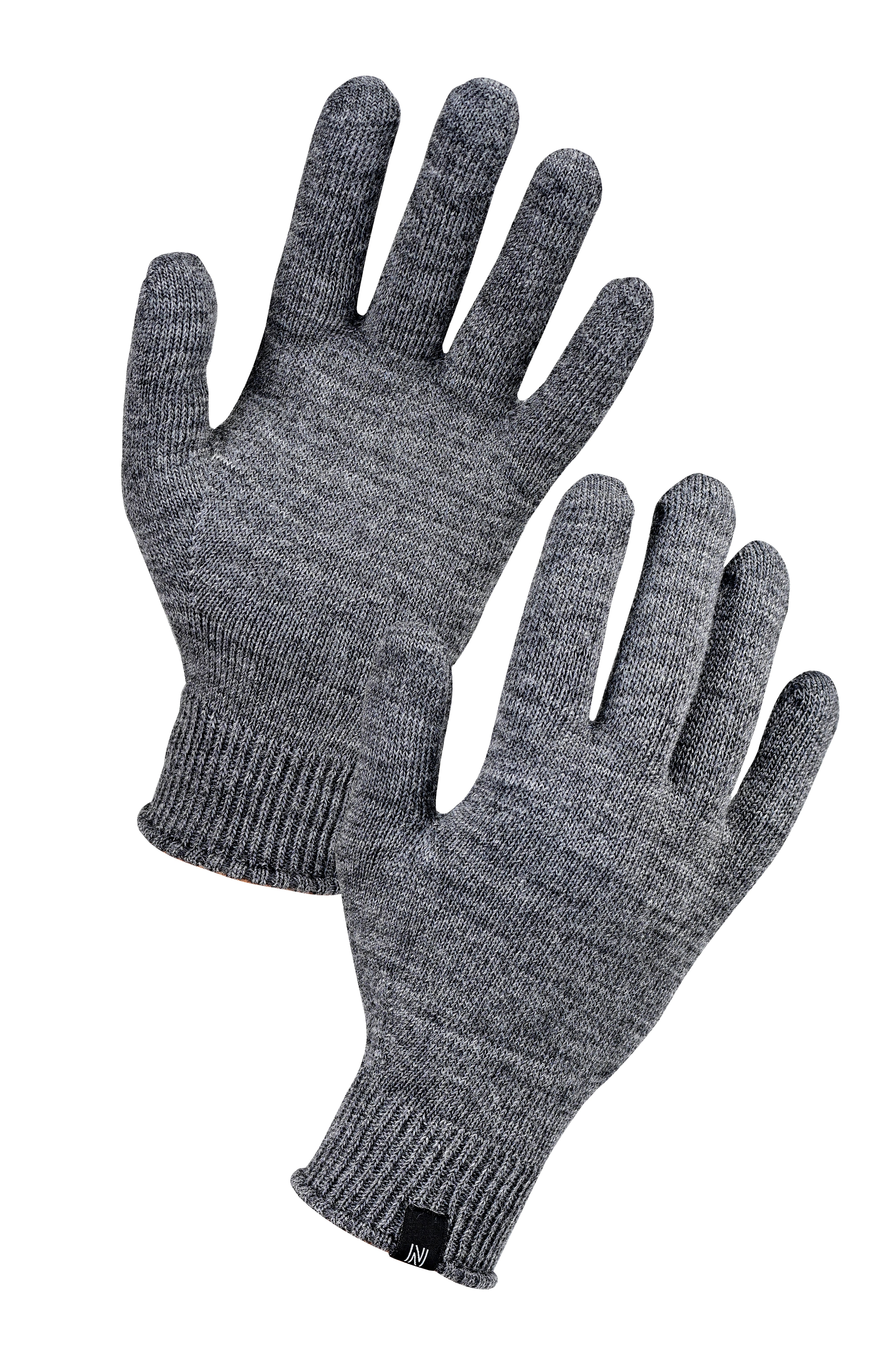 Winter Set %70 Merino Yünü Termal Bere ve Eldiven 2'li Kış Seti - Gri - 8