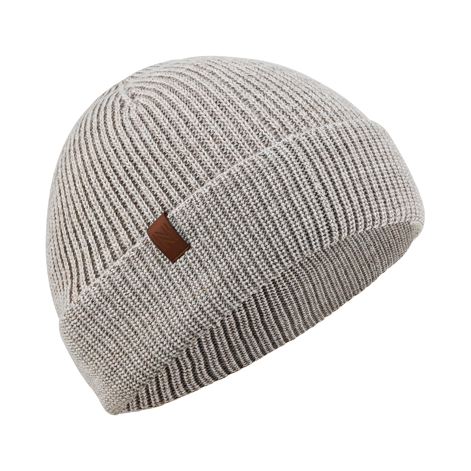 Winter Set %70 Merino Yünü Termal Bere ve Eldiven 2'li Kış Seti - Krem - 4