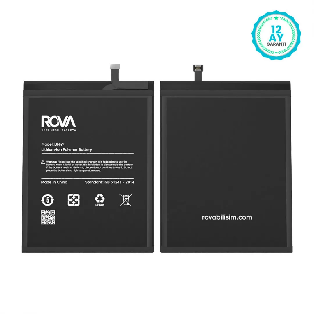 Rova Xiaomi A2 Lite BN47 Batarya Pil 4000 mAh - 3
