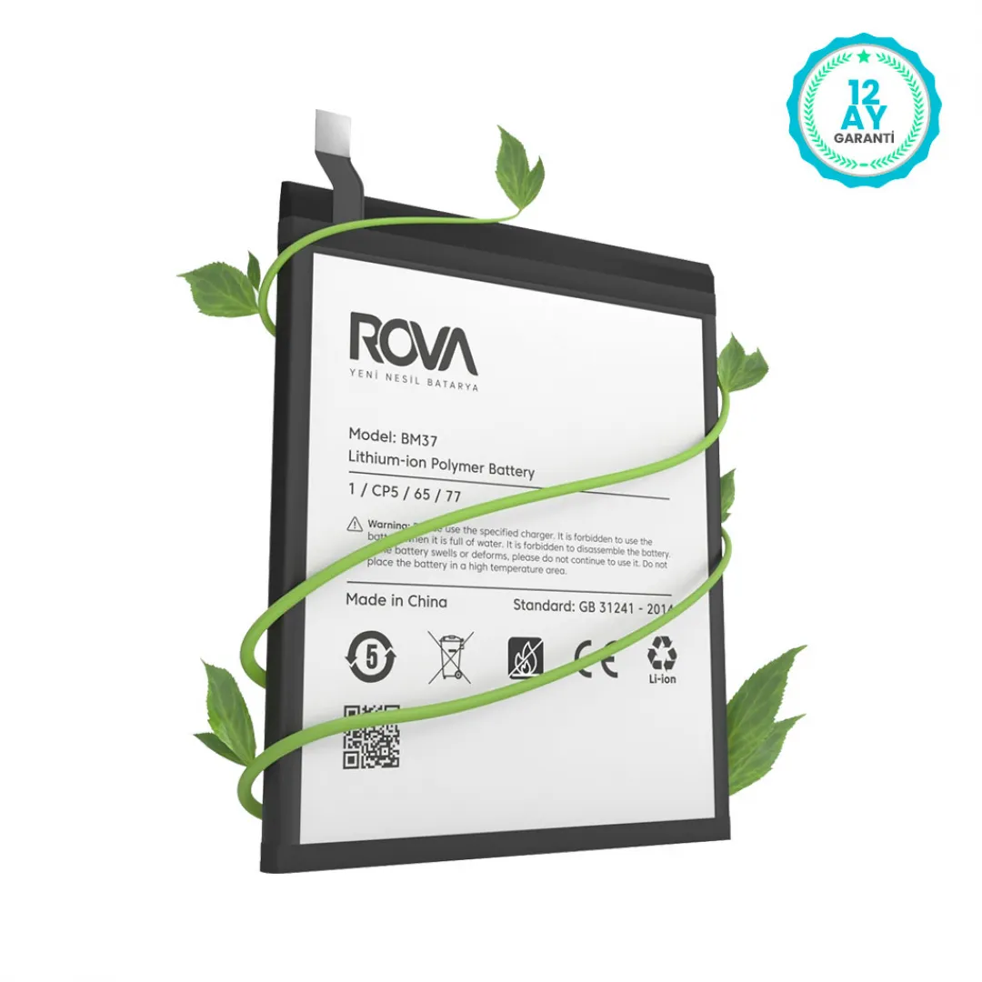 Rova Xiaomi Mi 5S Plus BM37 Batarya Pil 3700 mAh - 4