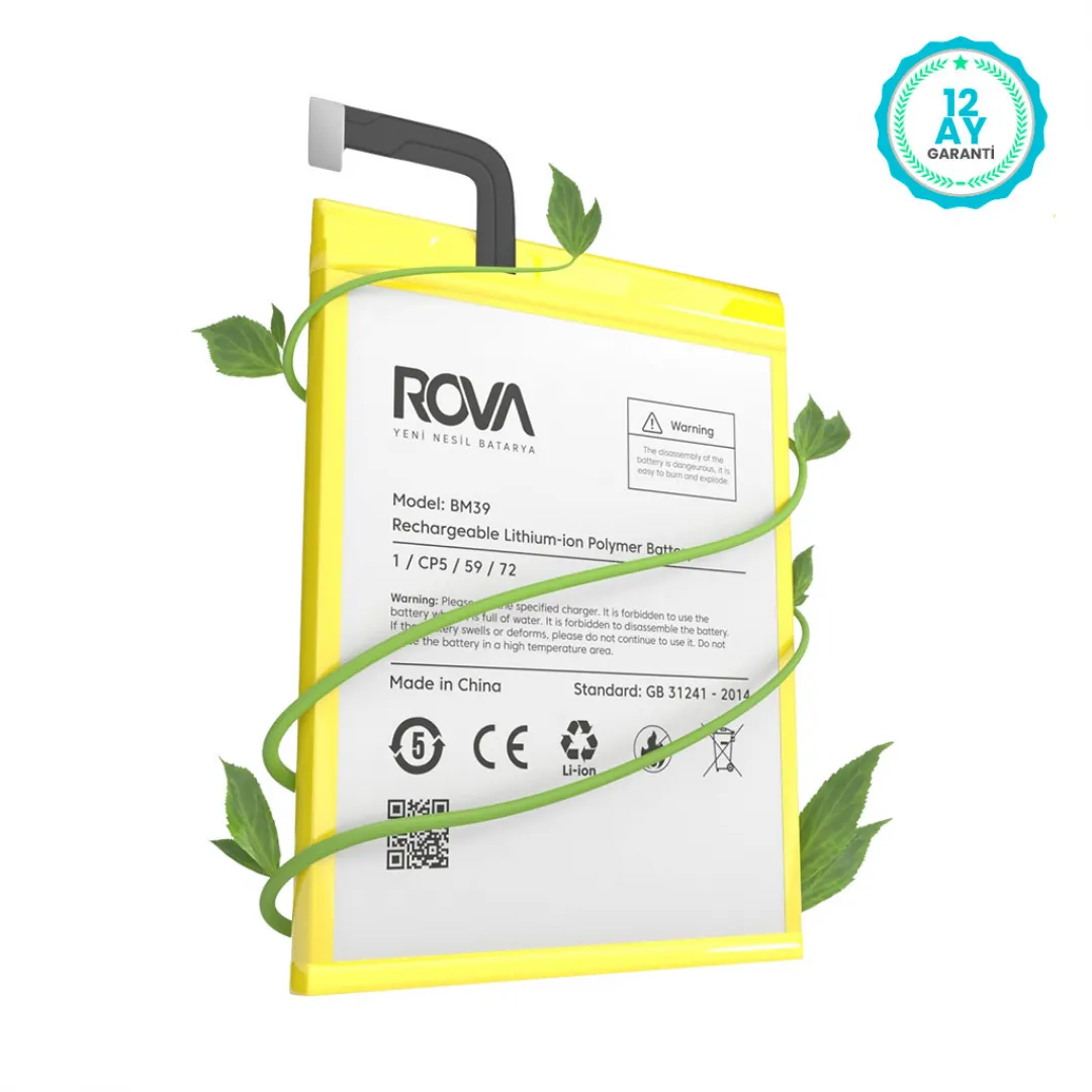 Rova Xiaomi Mi 6 BM39 Batarya Pil 3250 mAh - 4