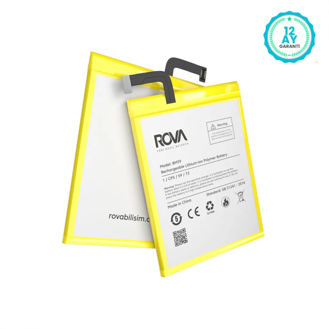 Rova Xiaomi Mi 6 Prime BM39 Batarya Pil 3250 mAh - 2