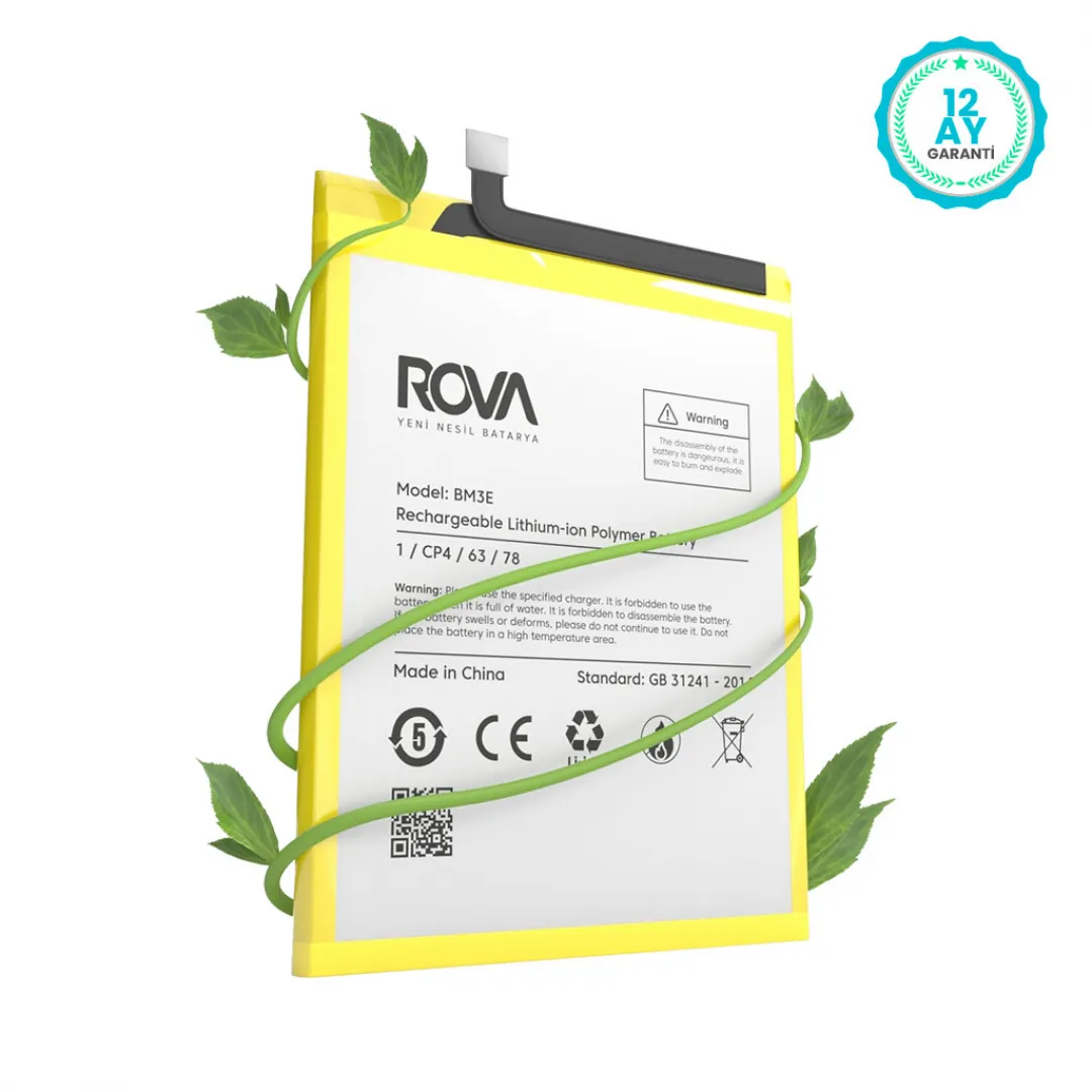 Rova Xiaomi Mi 8 BM3E Batarya Pil 3300 mAh - 4