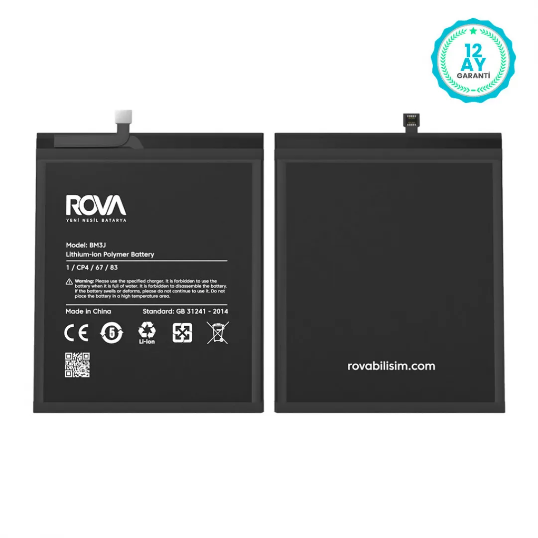 Rova Xiaomi Mi 8 Lite BM3J Batarya Pil 3350 mAh - 3