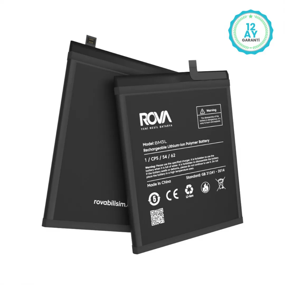 Rova Xiaomi Mi 9 BM3L Batarya Pil 3300 mAh - 2