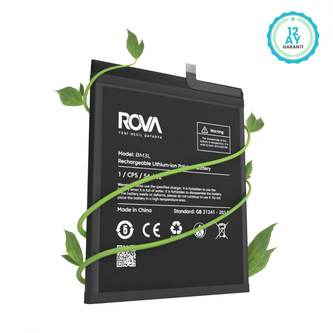 Rova Xiaomi Mi 9 BM3L Batarya Pil 3300 mAh - 4