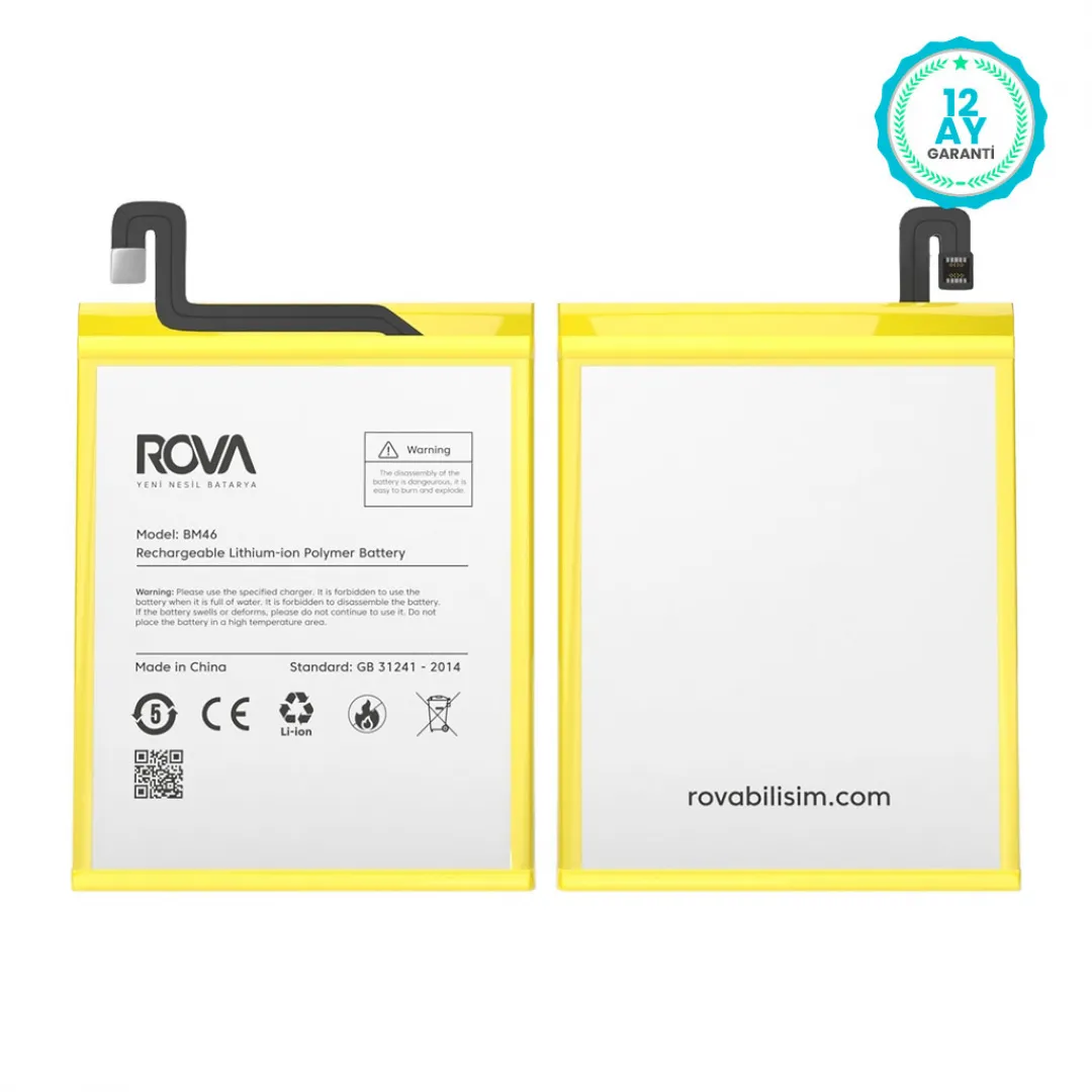 Rova Xiaomi Redmi Note 3 Batarya Pil 4050 mAh - 3