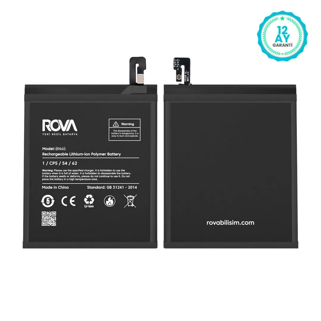 Rova Xiaomi Redmi Note 5 Batarya Pil 4000 mAh - 3
