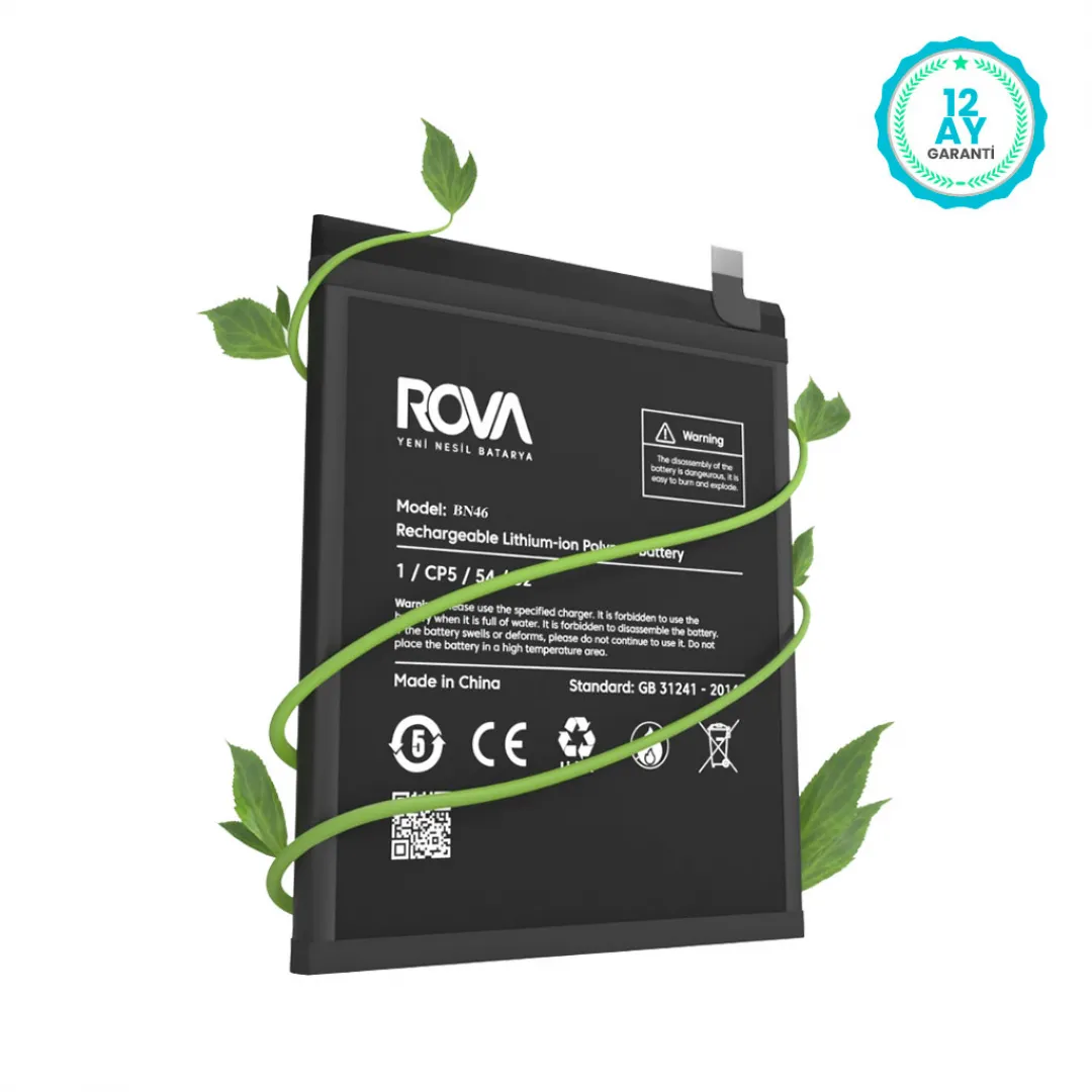 Rova Xiaomi Redmi Note 6 Batarya Pil 4000 mAh - 4