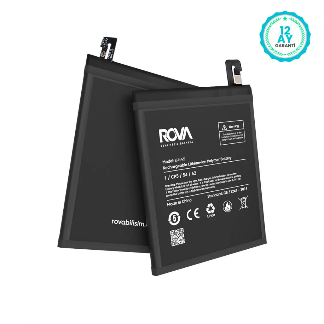 Rova Xiaomi Redmi Note 6 Pro Batarya Pil 4000 mAh - 2