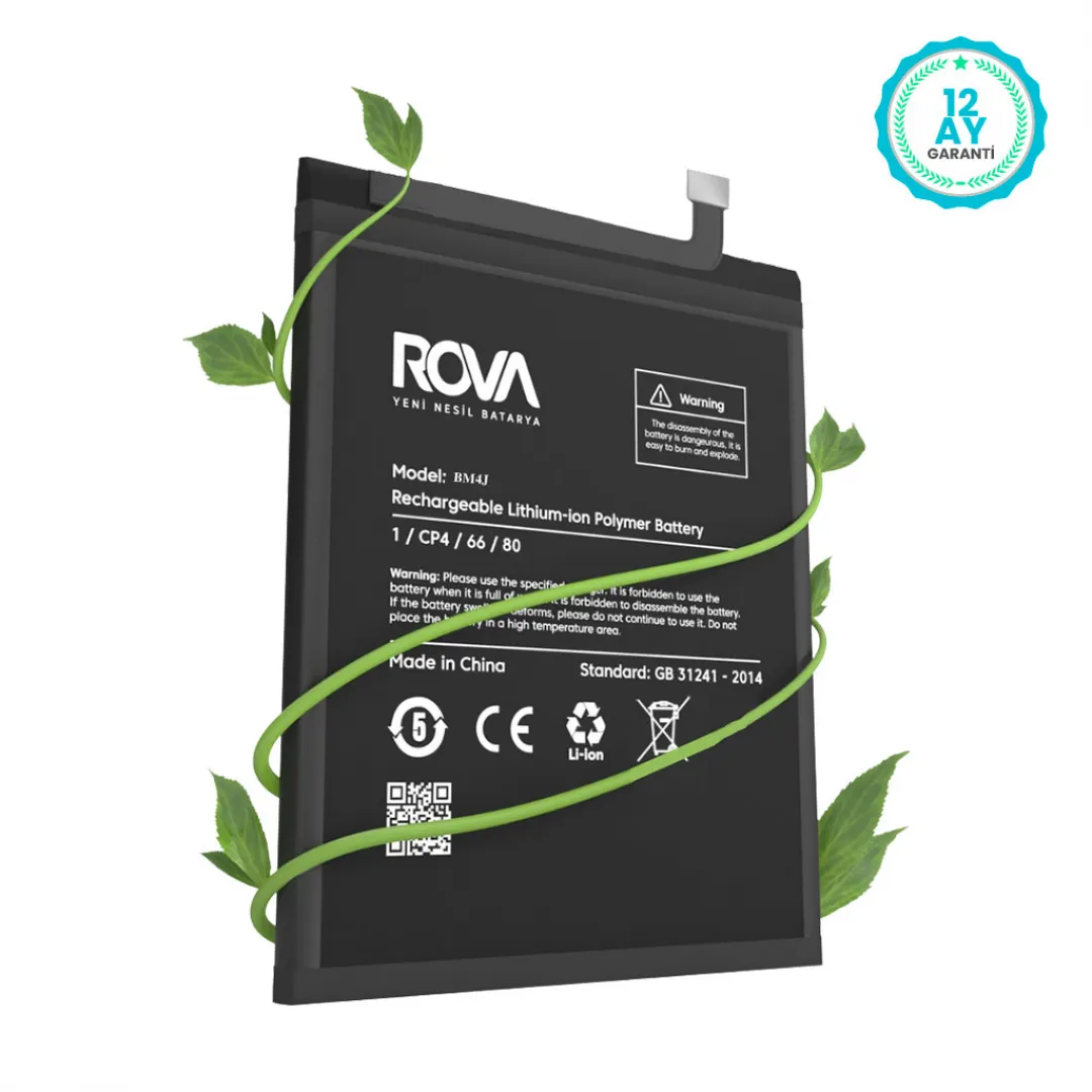 Rova Xiaomi Redmi Note 8 Pro Batarya Pil 4500 mAh - 4