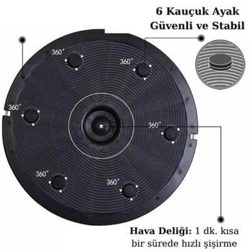 XTR Fitness Bosu Ball Denge Topu - 3