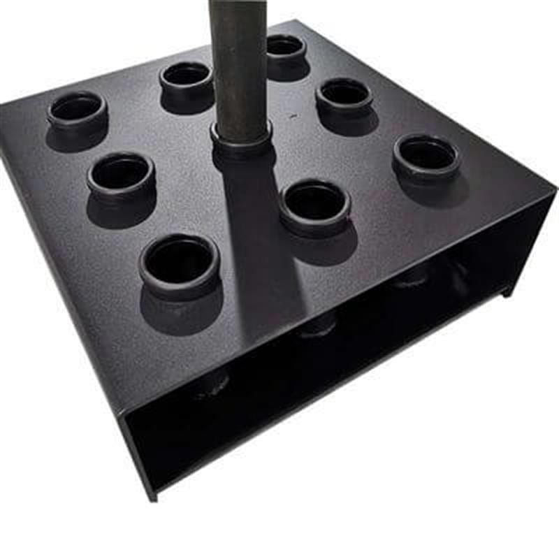 XTR Fitness Olimpik Bar Holder Rack Standı 9'lu - 4