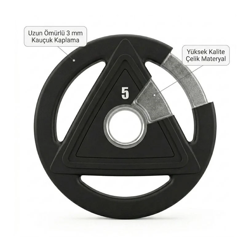 XTR Fitness Pro Series Olimpik Plaka 2.5 Kg - 3