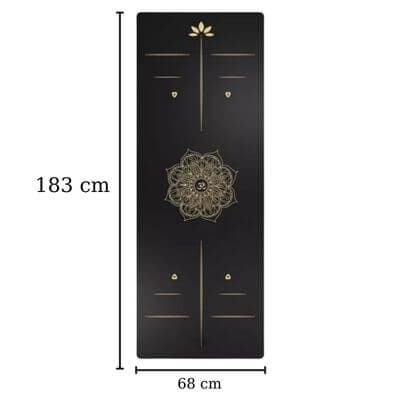 XTR Fitness Yoga Matı Premium Gold Series 5 mm - 5