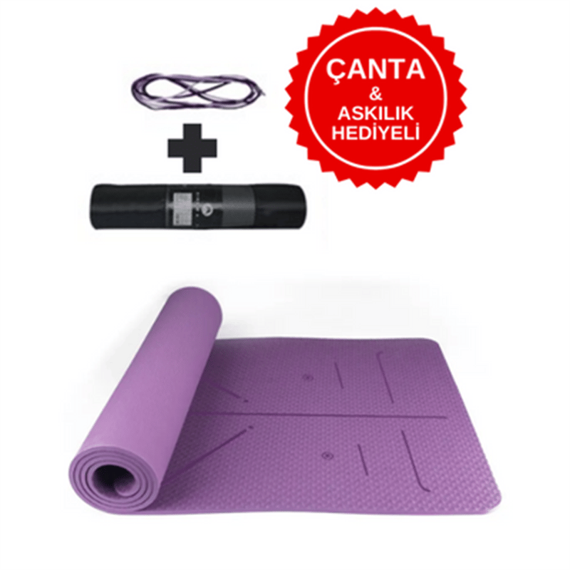 XTR Fitness Yoga Mat and Pilates Pad Tpe 8 Mm - 2