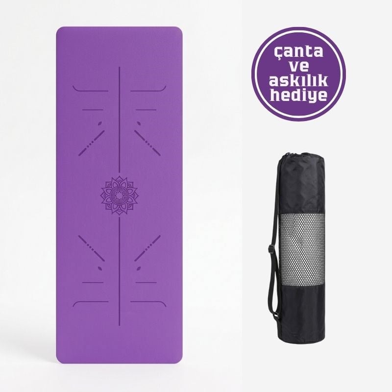 XTR Fitness Yoga Matı ve Pilates Minderi Tpe 8 Mm - 4