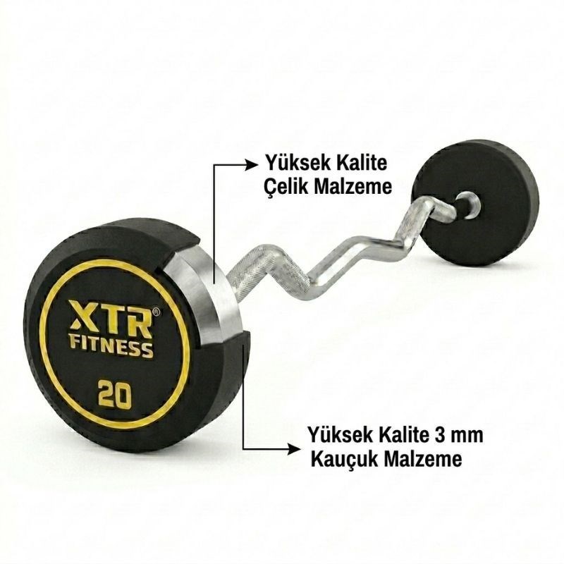 XTR Fitness Z Barbell (Sabit) 25 Kg - 2