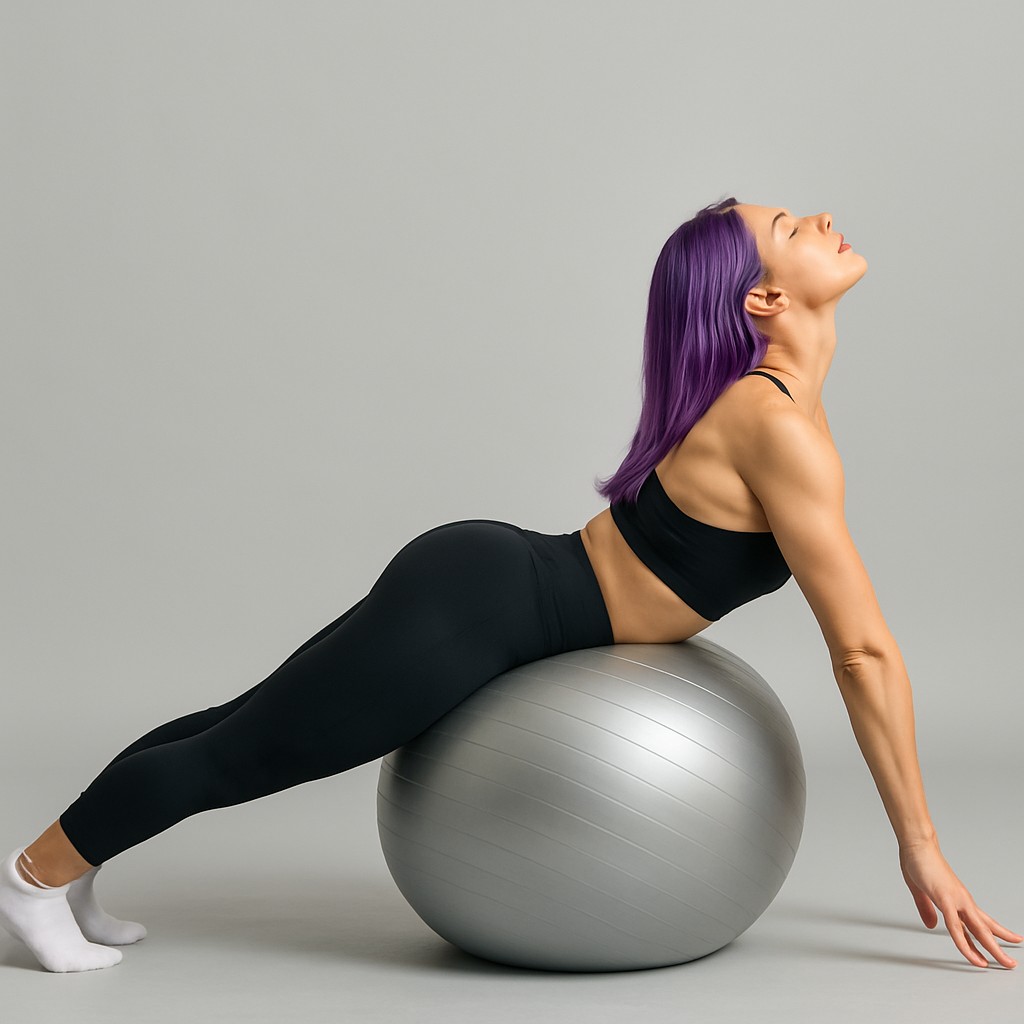 Yeni Nesil Pilates Topu + Pompa Profesyonel Dayanıklı Fitness Yoga Denge Egzersiz Pilates Topu - 7