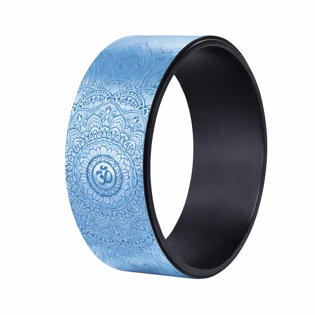 Yeni Nesil Yoga Wheel Kaymaz Yumuşak Yüzey Pilates Fitness Çemberi Esneme Sırt Açma Egzersiz Aleti - 8