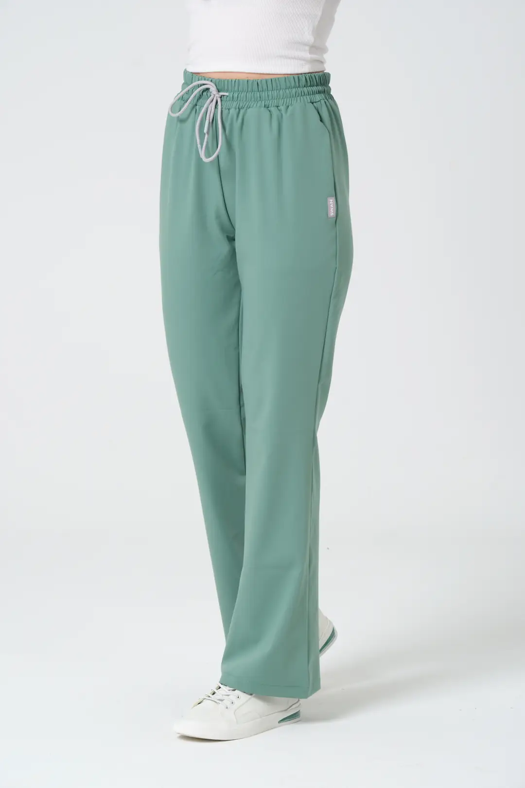 YEŞİL - AMELİYATHANE PERSONELİ  İSPANYOL PAÇA ALT ÜNİFORMA  (ELITE)