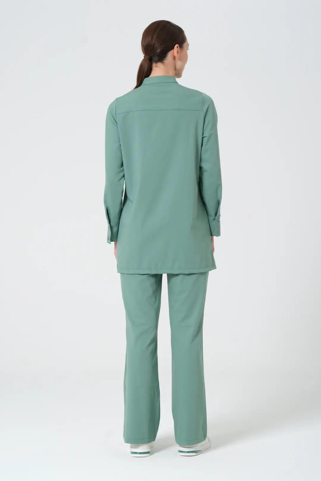 YEŞİL - AMELİYATHANE PERSONELİ TESETTÜR ÜST ÜNİFORMA (ELITE) - 5