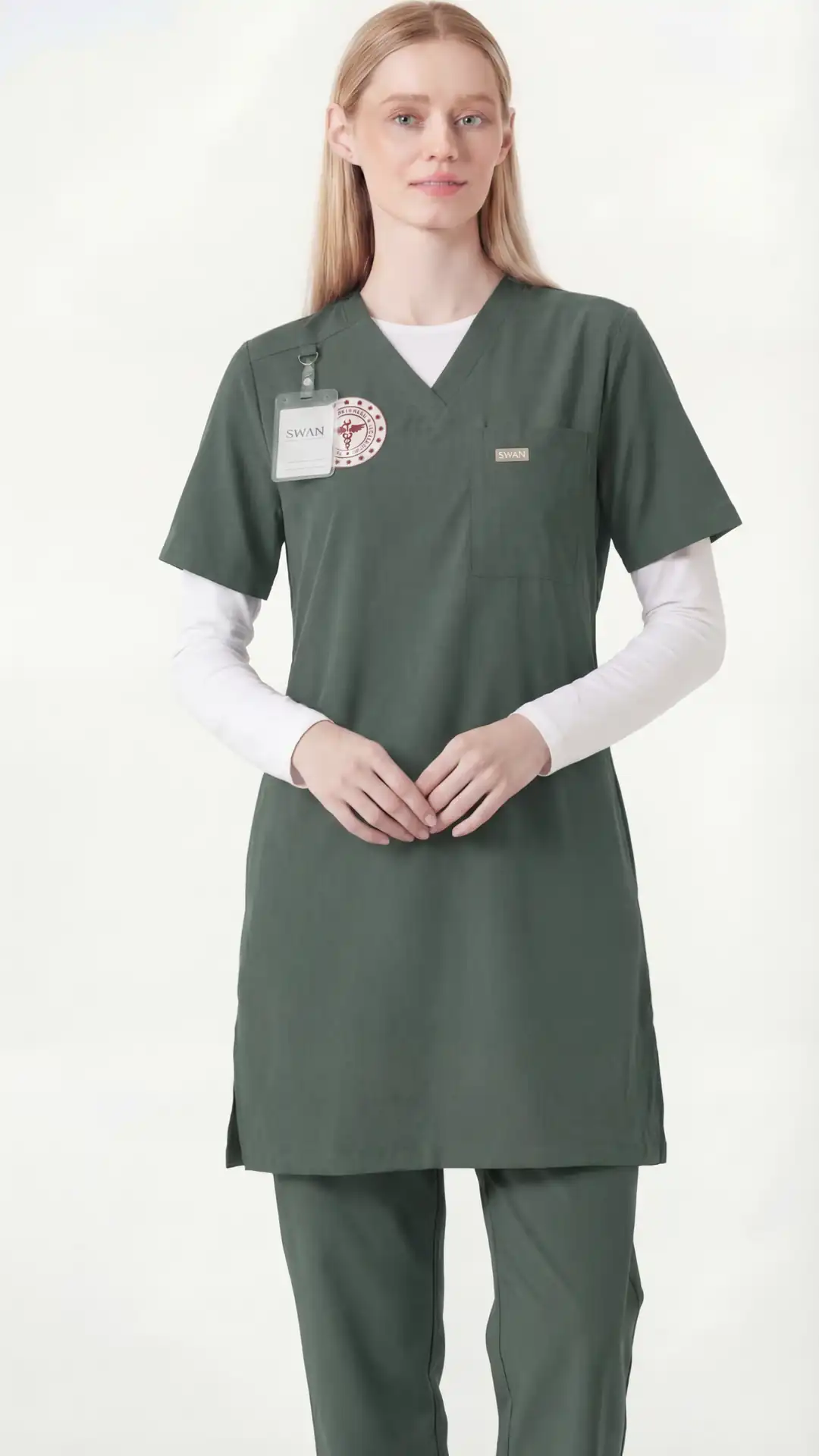 YEŞİL-AMELİYATHANE PERSONELİ ÜNİFORMA TAKIM