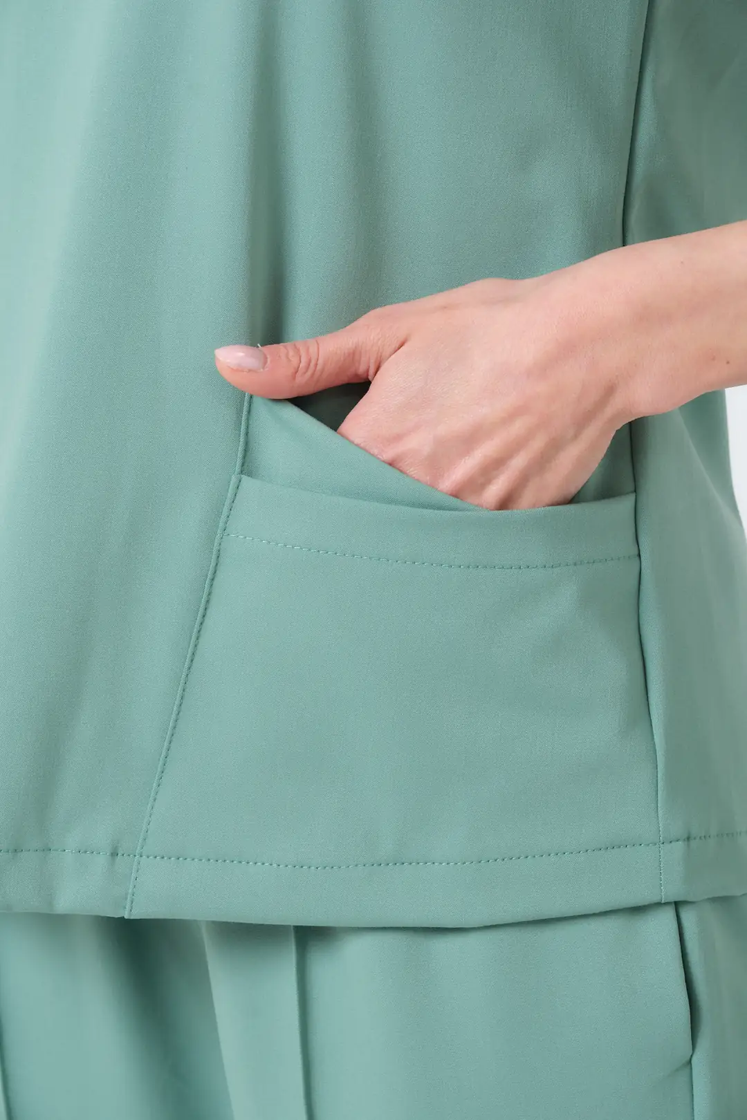 YEŞİL - AMELİYATHANE PERSONELİ ÜST ÜNİFORMA (ELITE) - 4