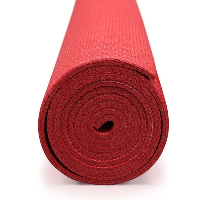 Yoga-Mat Kaymaz Yoga ve Egzersiz Minderi Kırmızı