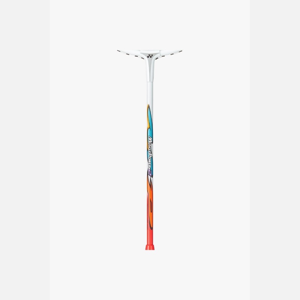 Yonex Muscle Power 2 (Kordajlı) U (Ort. 105g) G4 Badminton Raketi - Beyaz Kırmızı - 3