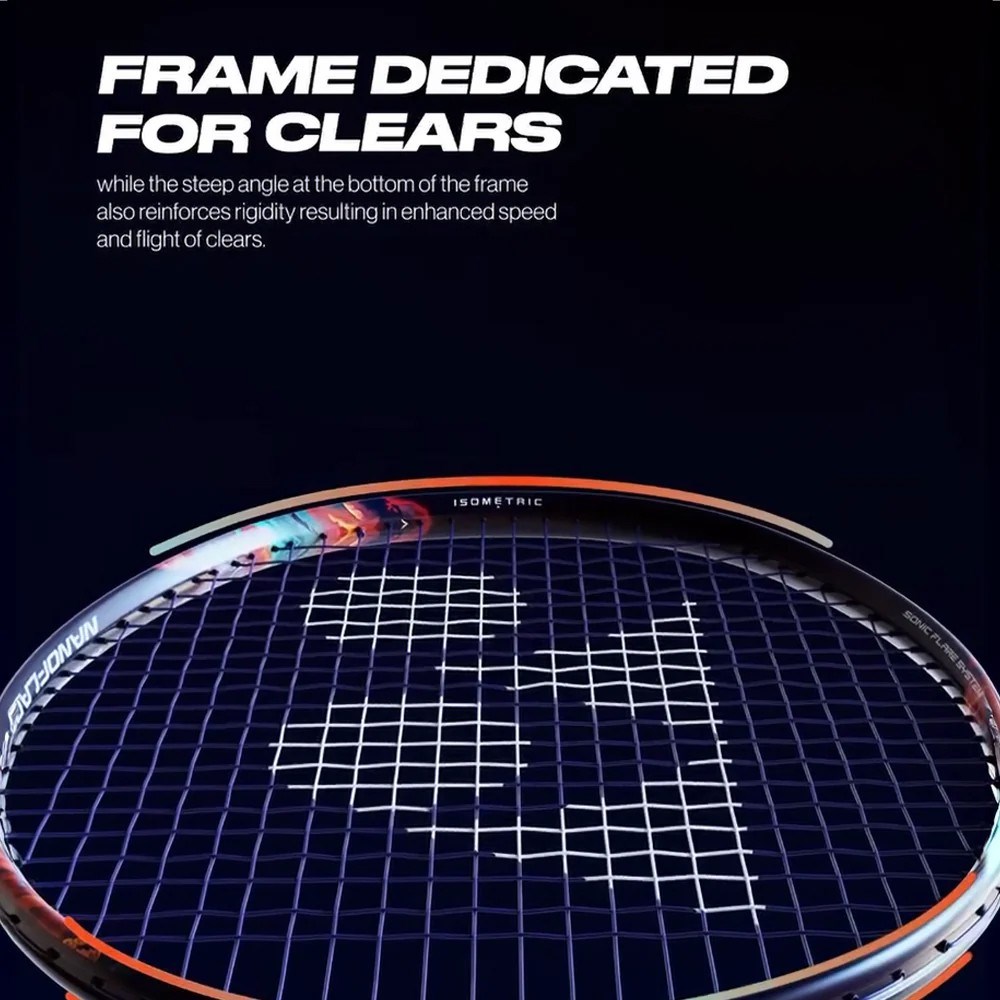 Yonex Nanoflare 700 Pro (Kordajsız) 4U (Ort. 83g) G5 Badminton Raketi - Gece Moru - 11