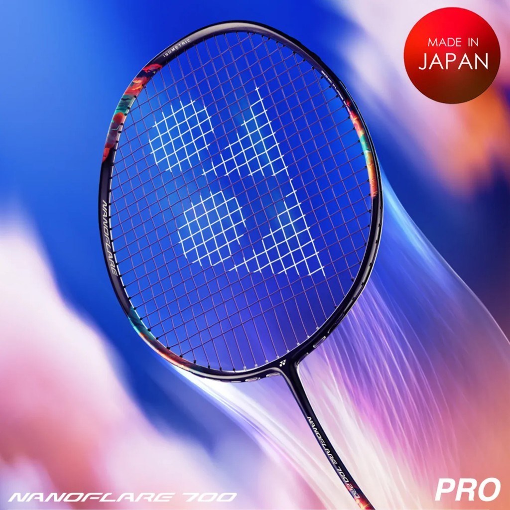 Yonex Nanoflare 700 Pro (Kordajsız) 4U (Ort. 83g) G5 Badminton Raketi - Gece Moru - 3