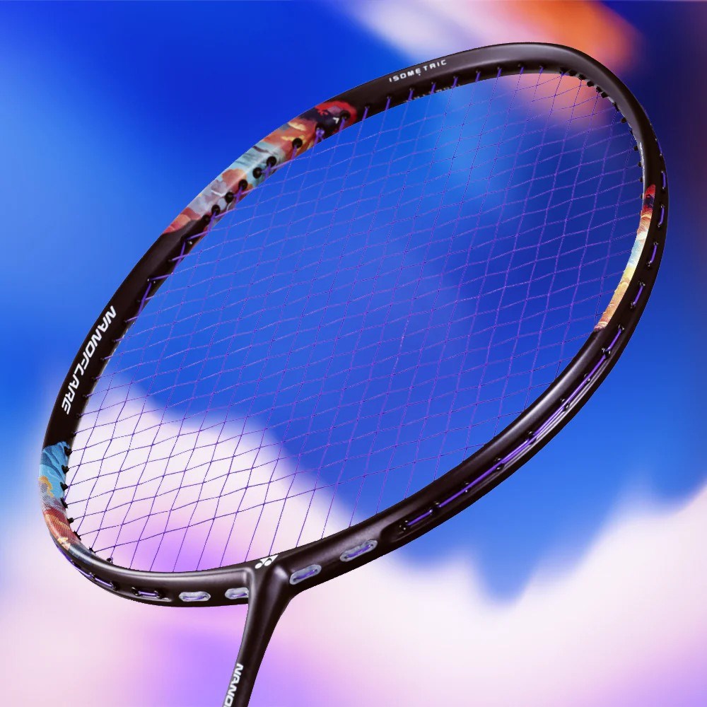 Yonex Nanoflare 700 Pro (Kordajsız) 4U (Ort. 83g) G5 Badminton Raketi - Gece Moru - 4