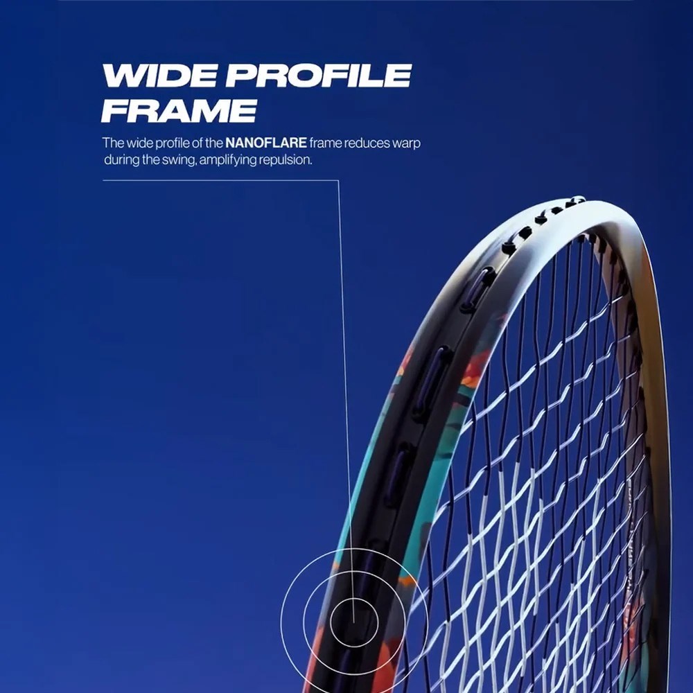 Yonex Nanoflare 700 Pro (Kordajsız) 4U (Ort. 83g) G5 Badminton Raketi - Gece Moru - 10