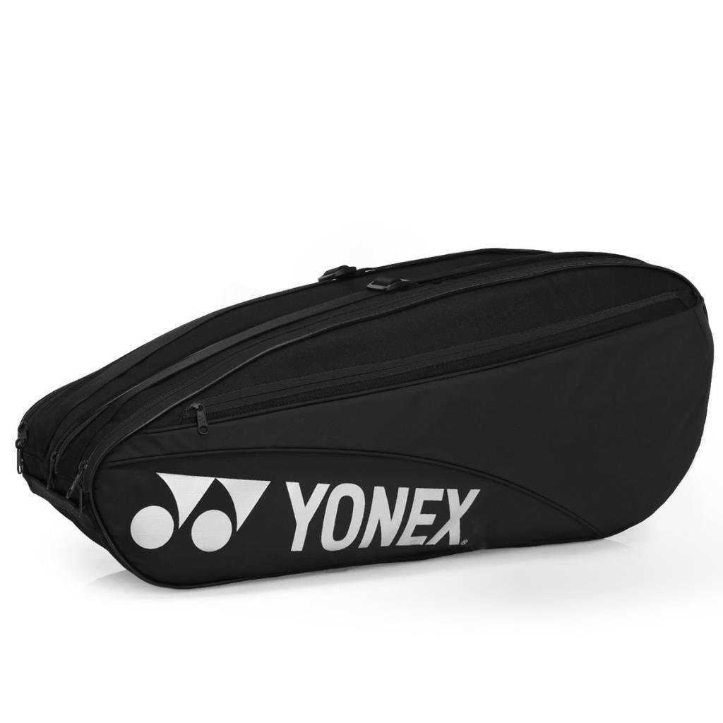 Yonex Pro 42326 Tenis Çantası 6 Raketlik Ayakkabı Bölmeli - Siyah