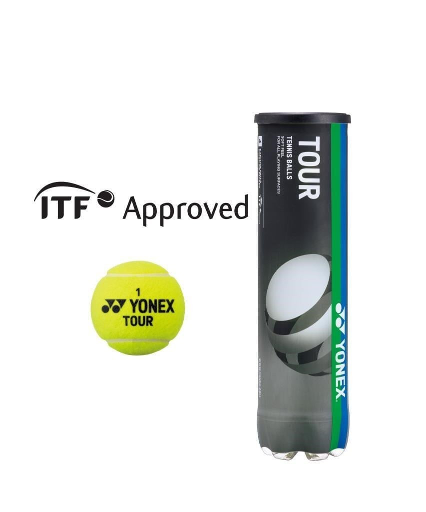 Yonex Tour 4'lü Tenis Topu (ITF)