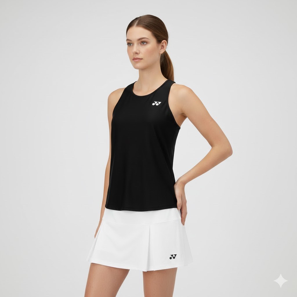 Yonex YW0053 Kadın Atleti – Siyah - 2