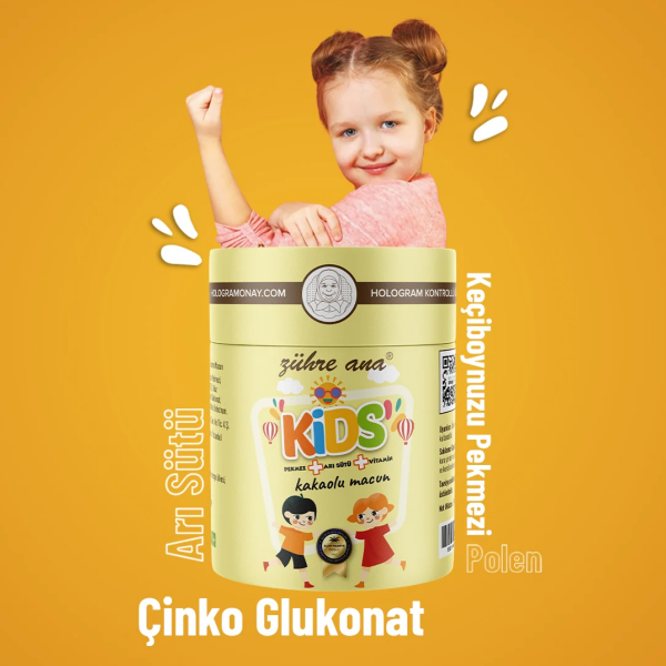 Zühre Ana Kids Kakaolu Macun  240 gr - 3