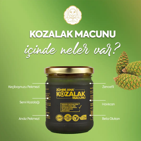 Zühre Ana Kozalak Macunu  240 gr - 3