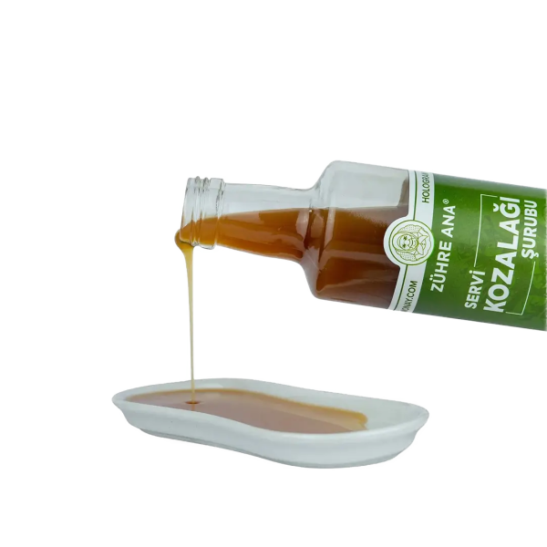 Zühre Ana Servi Kozalağı Şurubu  500 ml - 3